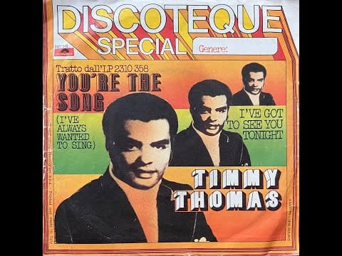 Timmy Thomas — Timmy Thomas - I've Got To See You Tonight (1974 Vinyl)