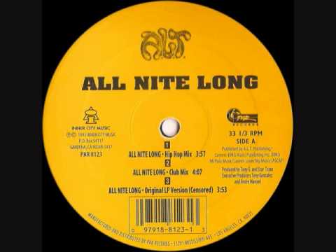A.L.T. — A.L.T. - All Nite Long (Club Mix)