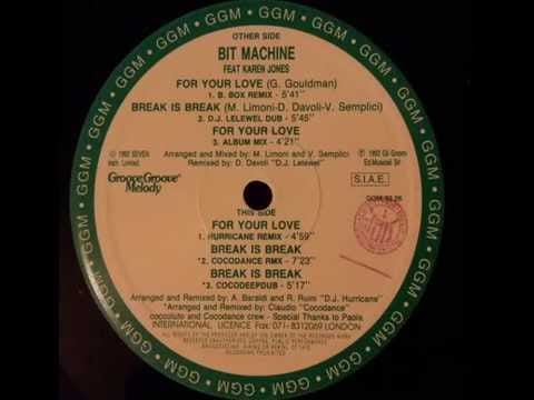 Karen Jones — Bit Machine feat Karen Jones - For Your Love