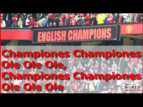 Manchester United Football Team — Glory Glory Man United Medley - The World Red Army