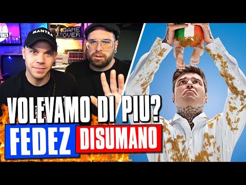 Fedez — FEDEZ - DISUMANO ( disco completo ) | ANALISI | Arcade Boyz