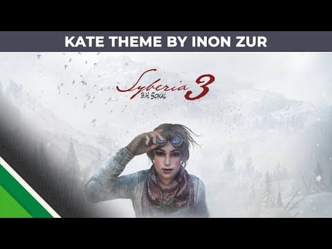 Inon Zur — Syberia 3 l Kate theme by Inon Zur l Microids