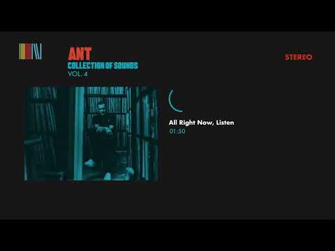 A.N.T. — Ant - All Right Now, Listen (Official Audio)