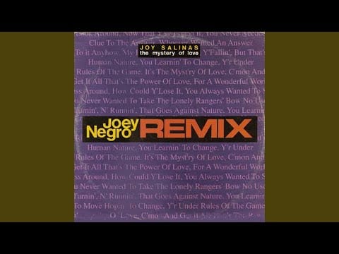 Joy Salinas — The Mystery of Love (Cool Out Mix)