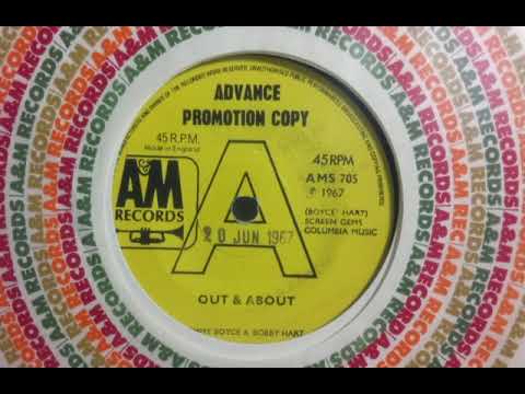 Boyce & Hart — Lockdown Beat - TOMMY BOYCE & BOBBY HART - Out & About - A&M AMS 705 UK 1967 Dancer Monkees