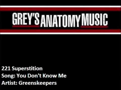 Greens Keepers — 221 Greenskeepers - You Don't Know Me
