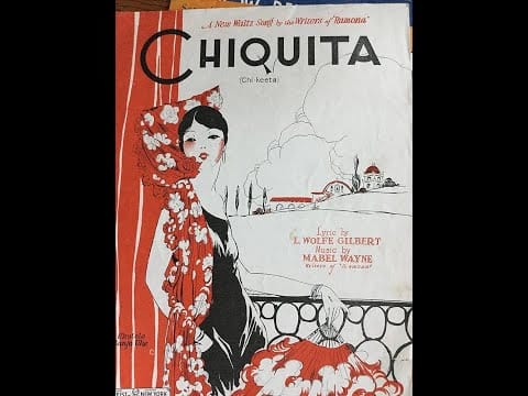 Cliff "Ukulele Ike" Edwards — Cliff Edwards - (Come Back) Chiquita 1928 "Ukulele Ike"