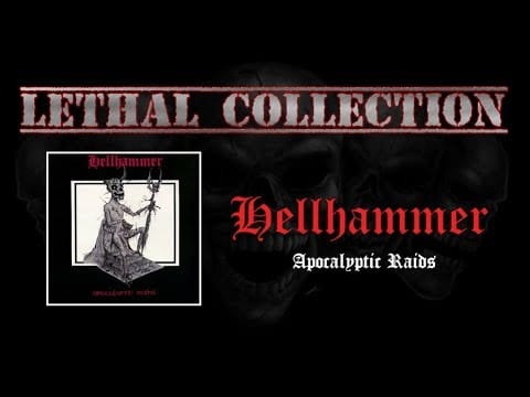 Hellhammer (2) — Hellhammer - Apocalyptic Raids (Full EP/With Lyrics)