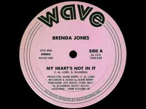 Brenda Jones — My Heart's Not In It - Brenda Jones (80's Disco)