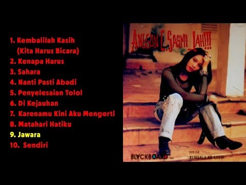 Anggun Cipta Sasmi — [LIRIK] ANGGUN C SASMI 1993 Lah!!! 09 Jawara
