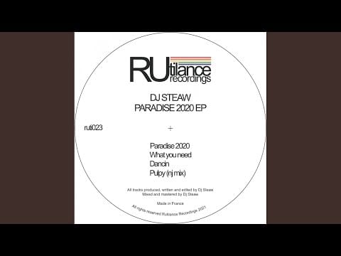 DJ Steaw — What you need (Original Mix)