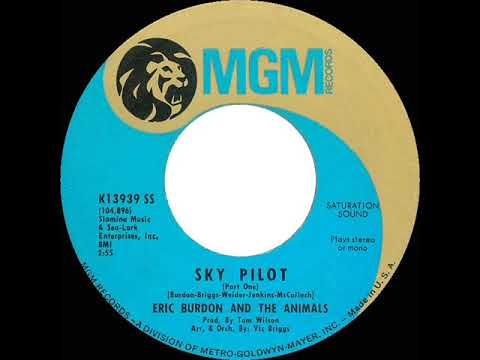 Eric Burdon & The Animals — 1968 HITS ARCHIVE: Sky Pilot (Part 1) - Eric Burdon & The Animals (stereo 45)