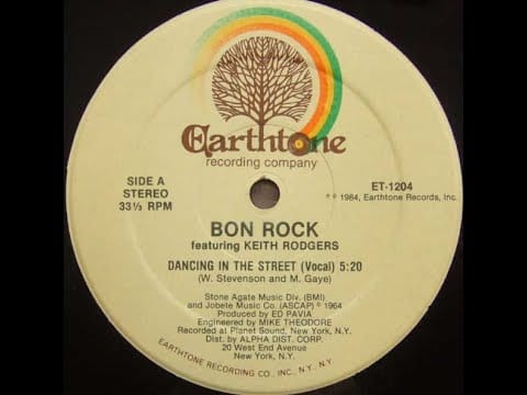 Bon Rock — Bon Rock - Dancing In The Street 1984 HQ