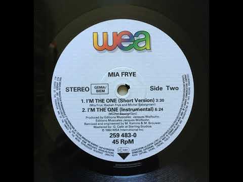 Mia Frye — Mia Frye - I'm The One (12" Instrumental)