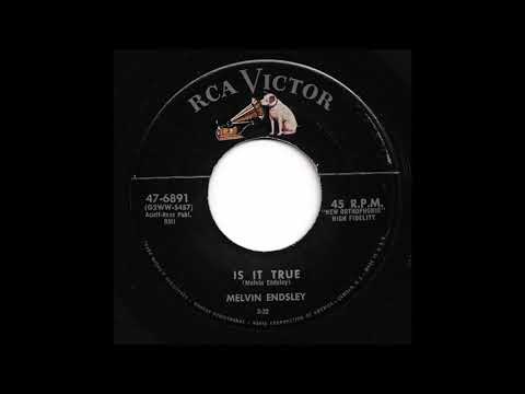 Melvin Endsley — Melvin Endsley - Is It True