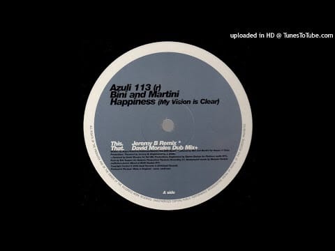 Bini & Martini — Bini And Martini | Happiness (My Vision Is Clear) (Jeremy B Remix)