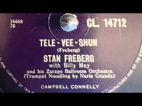 Stan Freberg — Stan Freberg With Billy May - Tele - Vee - Shun 78rpm
