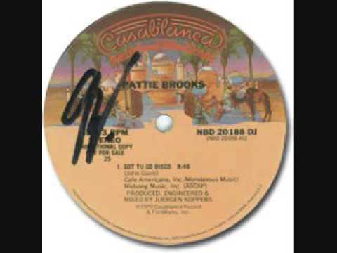 Pattie Brooks — DISC SPOTLIGHT: " Got Tu Go Disco” by Pattie Brooks (1979)