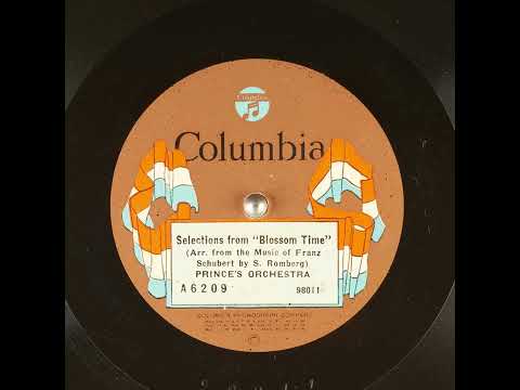Prince's Orchestra — Selections from "Blossom Time" - Prince's Orchestra