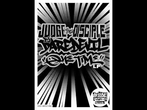 DJ Daredevil — JUDGE THE DISCIPLE & DJ DAREDEVIL [R.I.P.] LP CHOPPED HERRING LTD VINYL
