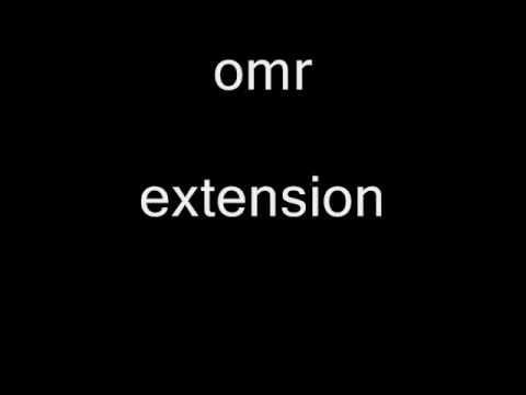 OMR — omr - extension