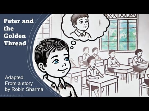 Mary Martin — Peter and the Golden Thread by Robin Sharma (read aloud by Courtney Cannon)