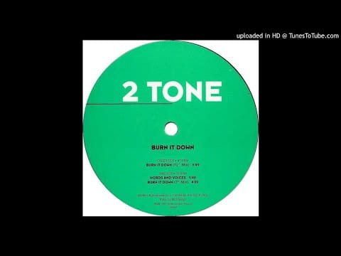 2 Tone — 2 Tone - Burn it down