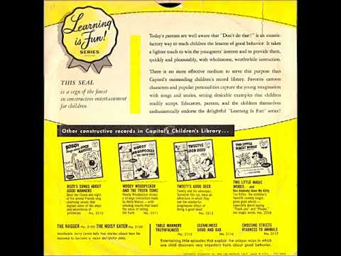 Tex Ritter — Pick Up After You ~ Tex Ritter with Don Robertson's Music (1955)