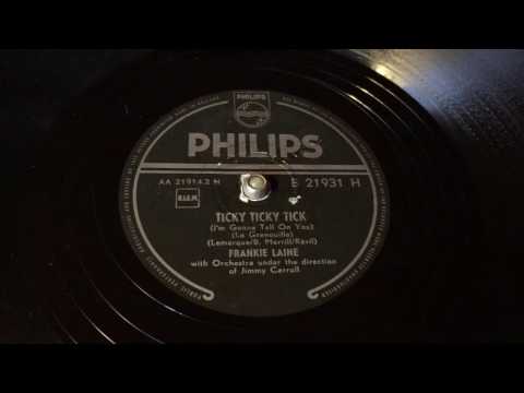 The Mellomen — Frankie Laine - Ticky Ticky Tick - 78 rpm - Philips B21931H
