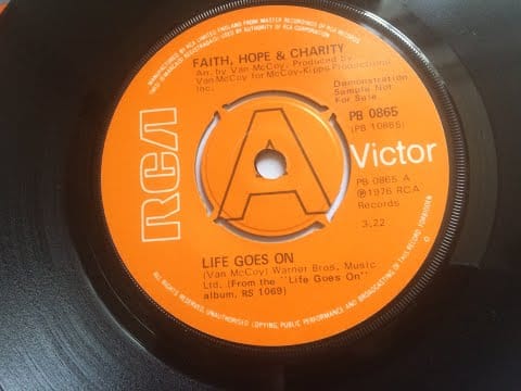Faith, Hope & Charity — Life Goes On ~ Faith, Hope & Charity