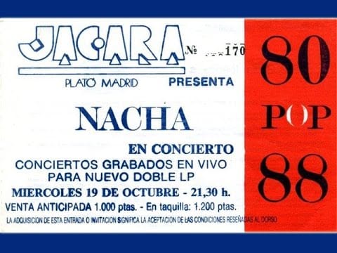 Nacha Pop — NACHA POP 80-88 - Puertas abiertas/Grite una noche