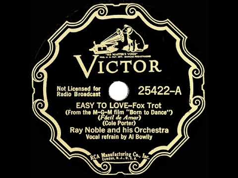 Ray Noble And His Orchestra — 1936 HITS ARCHIVE: Easy To Love - Ray Noble (Al Bowlly, vocal)