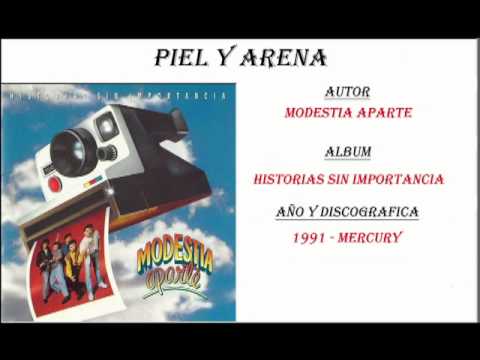 Modestia Aparte — Modestia Aparte - Piel y arena
