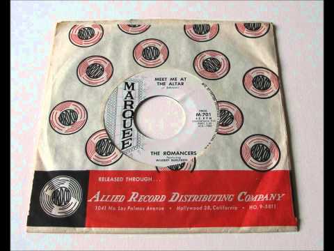 The Romancers (9) — Romancers featuring Wilbert Burleson  -  Meet Me At The Altar / Take Me To Paradise - Marquee 701