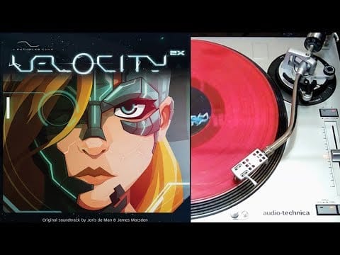 Joris de Man — Velocity 2X  - vinyl LP face A (Black Screen Records)