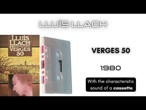 Lluis Llach — Lluis Llach - Verges 50 [Cassette]