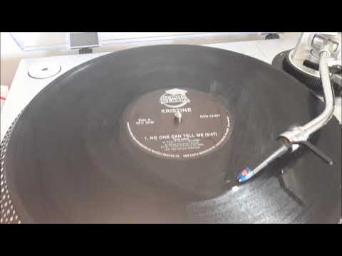 Kristine W — KRISTINE MAXI 85 - NO ONE CAN TELL ME
