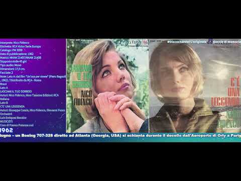 Nico Fidenco — Nico Fidenco – Lasciami il tuo sorriso / C'È Una Leggenda 1962 "VINILE" N.321