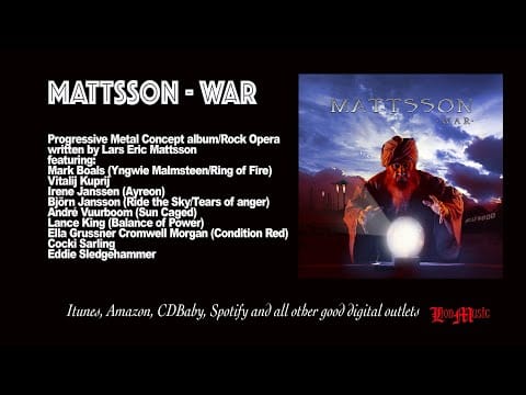 Mattsson — Mattsson - War (album taster)