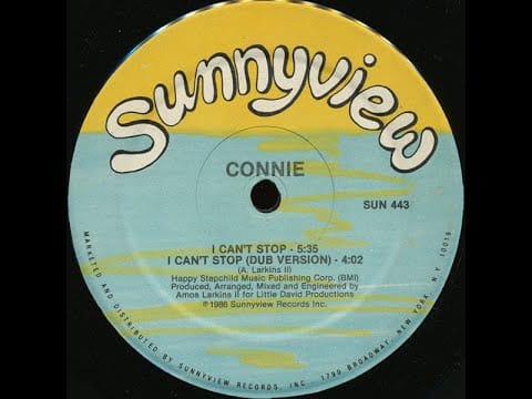 Connie — Connie ‎– I Can't Stop [extended]