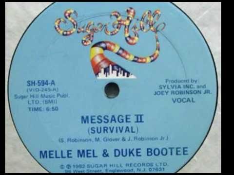 Melle Mel — Melle Mel & Duke Bootee - Message 2 (survival) 1983