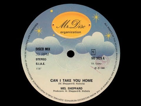 Mel Sheppard — Mel Sheppard - Can I Take You Home - Vocal '80
