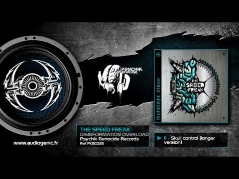 The Speed Freak — THE SPEED FREAK - 11 - SKULL CONTROL - DISINFORMATION OVERLOAD - PKGCD25
