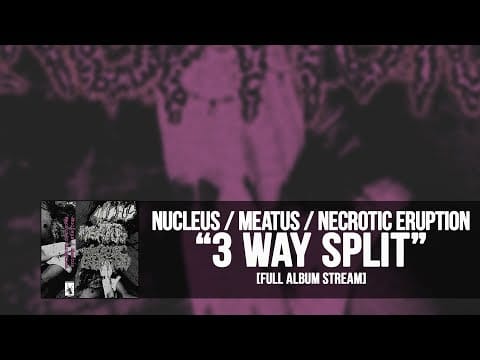 Meatus (2) — Nucleus / Meatus / Necrotic Eruption - 3 Way Split [2019]