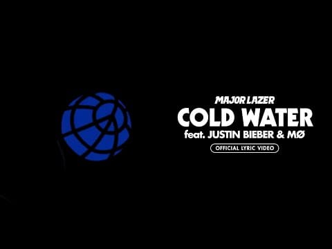 Major Lazer — Major Lazer - Cold Water (feat. Justin Bieber & MØ) (Official Lyric Video)