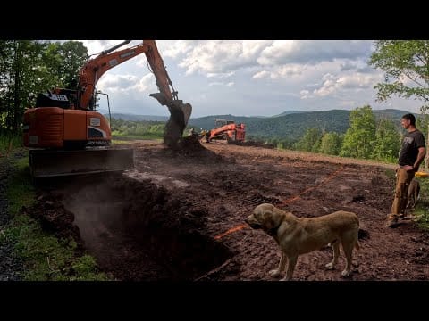 The Foundations — Digging a garage foundation