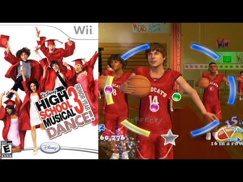 The High School Musical Cast — High School Musical 3: Senior Year Dance! [41] Wii Longplay