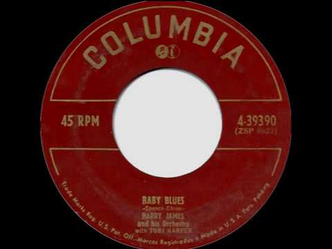 Harry James And His Orchestra — Baby Blues – Harry James and Toni Harper, 1951