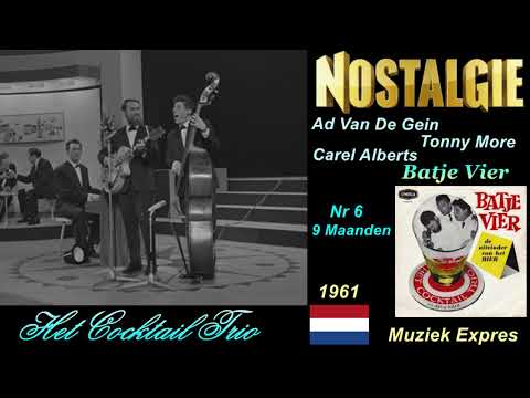 Cocktail Trio — Het Cocktail Trio   Batje Vier De Uitvinder Van Het Bier 1961