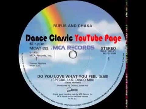 Rufus & Chaka Khan — Rufus & Chaka Khan - Do You Love What You Feel (Special U.S. Disco Mix)